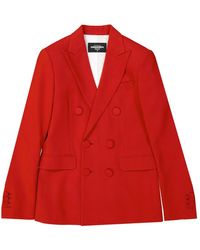 DSquared² - Rode Blazer Damesjasje - Lyst
