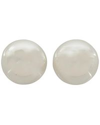 FEDERICA TOSI - Accessoires ,Grijs ,Luna Oorbellen Zilver Verguld Goud - Lyst