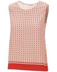Kangra - Tops ,Veelkleurig ,Stretch Viscose Top - Lyst