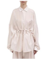 Thelatest - Overhemden ,Wit ,Camicia Dalida - Lyst