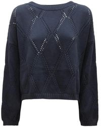 Max Mara - Round-Neck Knitwear - Lyst