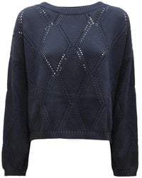 Max Mara - Round-Neck Knitwear - Lyst