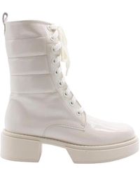E mia - Lace-Up Boots - Lyst