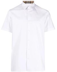 Burberry - Short Sleeve Shirts - Lyst