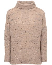 D.exterior - Truien & Vesten ,Wol Trui Met Hoge Hals Van Wol - Lyst