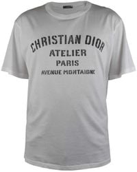 Dior - Atelier Logo Print T-Shirt - Lyst