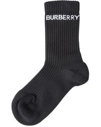 Burberry Sokken - - Dames - Zwart