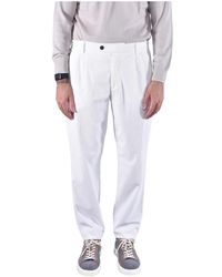 Eleventy - Katoenen Fluwelen Broek - Lyst