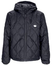 adidas - Doudoune Noire Down Quilt Puff Pour Hommes - Lyst