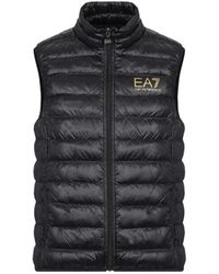 EA7 - Packable Core Identity Vest - Lyst