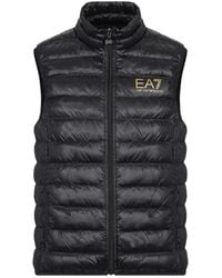 EA7 - Packable Core Identity Vest - Lyst