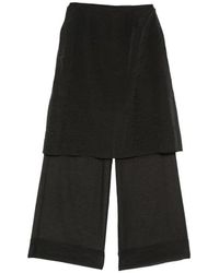 Viktoria Chan - Wide Trousers - Lyst