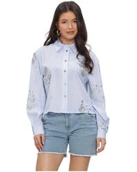 Nukus - Adora Blouse Stripe - Lyst