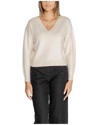 Vero Moda - V-Neck Knitwear - Lyst
