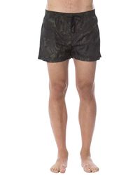 Roberto Cavalli - Badmode ,Groen ,Polyester Sport Printed Swimsuit - Lyst