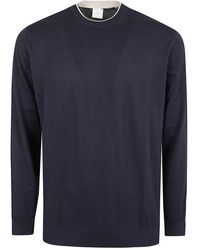 Eleventy - Round-Neck Knitwear - Lyst
