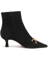 Roberto Festa - Schwarze Wildleder-Stiefeletten - Lyst