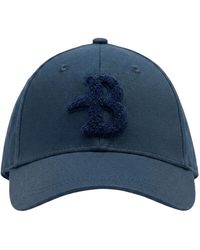 Ballantyne - Accessoires ,Blauw ,Wol Terry Logo Cap - Lyst