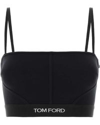 Tom Ford - Fitness ,Zwart ,Modal Signature Bra - Lyst