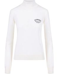 Iceberg - Knitwear > turtlenecks - Lyst