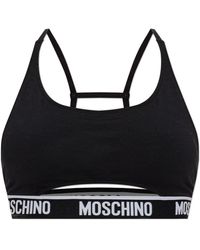 Moschino - Top Mit Einem Z-Logo - Lyst