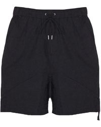OAMC - Korte Broeken ,Zwart ,Katoen Base Shorts - Lyst