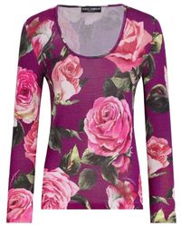 Dolce & Gabbana - Long Sleeve Tops - Lyst