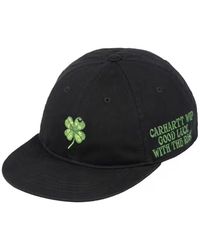 Carhartt - Accessoires ,Zwart ,Katoen Clover Cap - Lyst