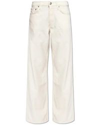 Rag & Bone - Jeans ,Katoen Saige Relaxed Straight Jeans - Lyst