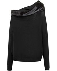 Alberta Ferretti - Round-Neck Knitwear - Lyst