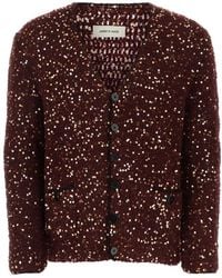 【ERNEST W. BAKER】EMBELLISHED CARDIGAN S Ernest W. Baker Embellished Cardigan in Black for Men | Lyst