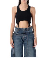 Jean Paul Gaultier - Sleeveless Tops - Lyst