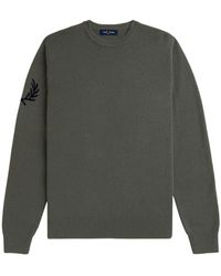 Fred Perry - Round-Neck Knitwear - Lyst