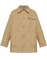 Ami Paris - Denim Jack Met Zakken - Lyst