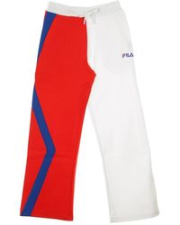 Fila - Broeken ,Veelkleurig ,Polyester Lichtgewicht Trainingsbroek - Lyst