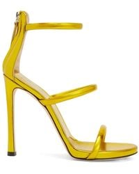 Giuseppe Zanotti - Schoenen ,Geel ,Leer Pumps - Lyst