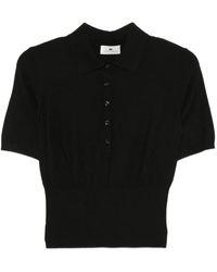 Elisabetta Franchi - Round-Neck Knitwear - Lyst