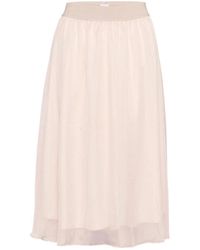 Saint Tropez - Rokken ,Grijs ,Midi Rok - Lyst