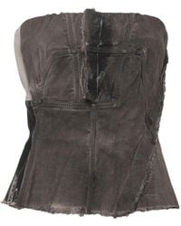 Rick Owens - Bustier Top - Lyst