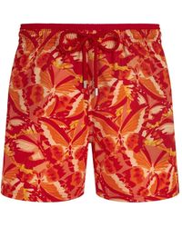 Vilebrequin - Mokise Dama Pintada Stretch Zwemshorts - Lyst