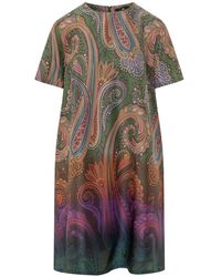 Etro - Short Dresses - Lyst