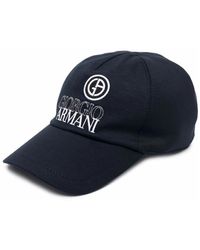 Giorgio Armani - Hats,elegant beige baseball hat - Lyst