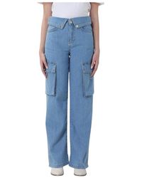 Liu Jo - Straight Jeans - Lyst