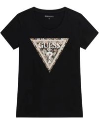 Guess - Leo Triangle Tee - Lyst