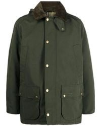 Barbour - Jassen ,Groen ,Groene Waterdichte Hoodie Jas - Lyst