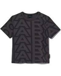 Marc Jacobs - Tops ,Bruin ,Katoen Monogram Baby T-Shirt - Lyst