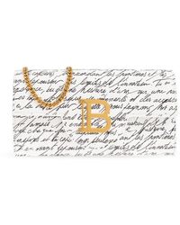 Balmain - Chain wallet b-buzz - Lyst