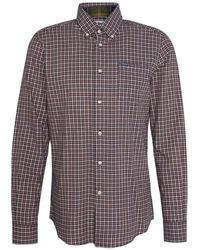 Barbour - Twill button-down-hemd - Lyst