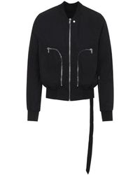 Rick Owens - Jassen ,Zwart ,Katoen Bauhaus Jacket - Lyst