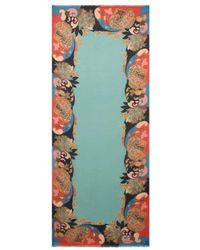 Etro - Accessoires ,Veelkleurig ,Katoen Floral Paisley Motief Sjaal - Lyst